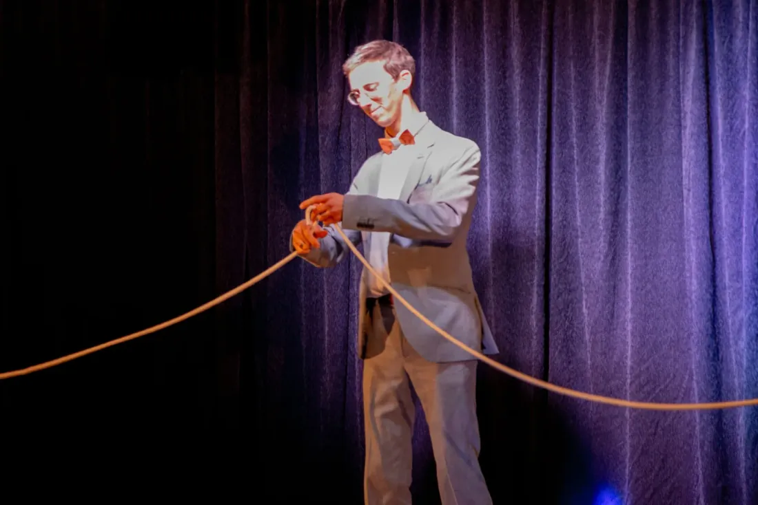 Spectacle de magie de scène